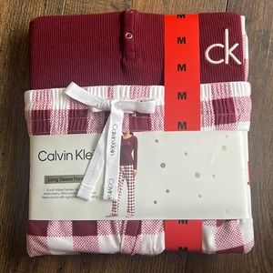 NWT Calvin Klein Long Sleeve Pants medium pajamas